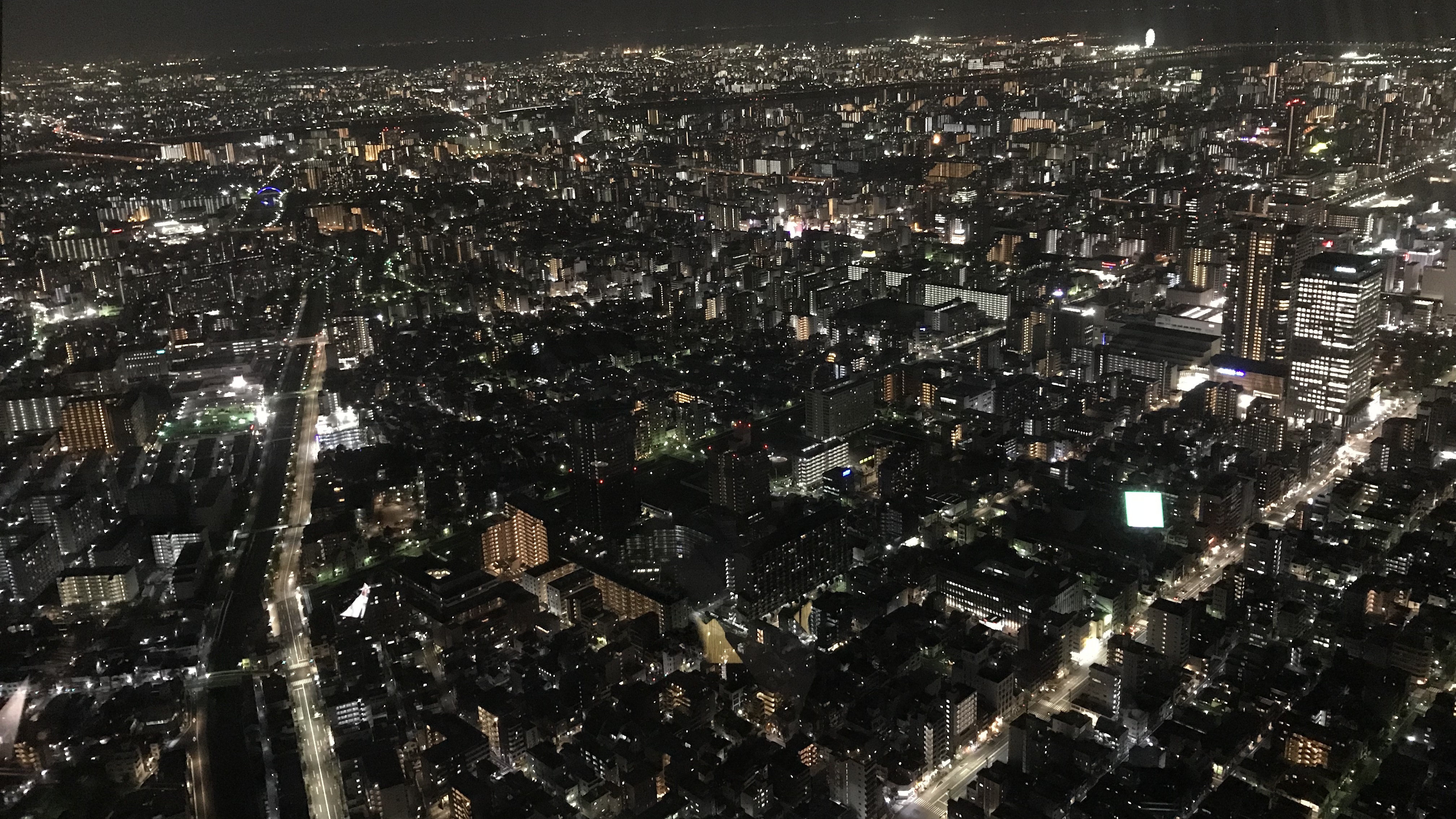 Tokio vom Sky Tree bei Nacht